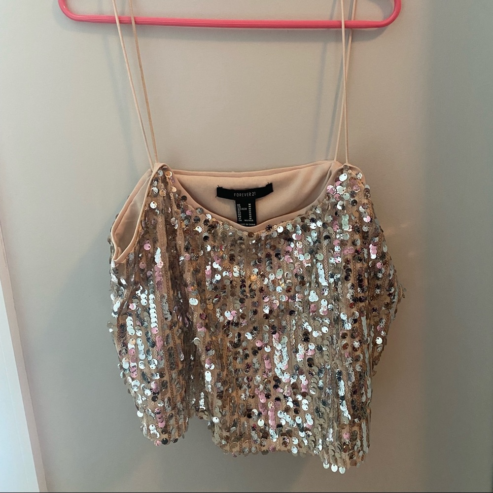 Forever 21 sequin top